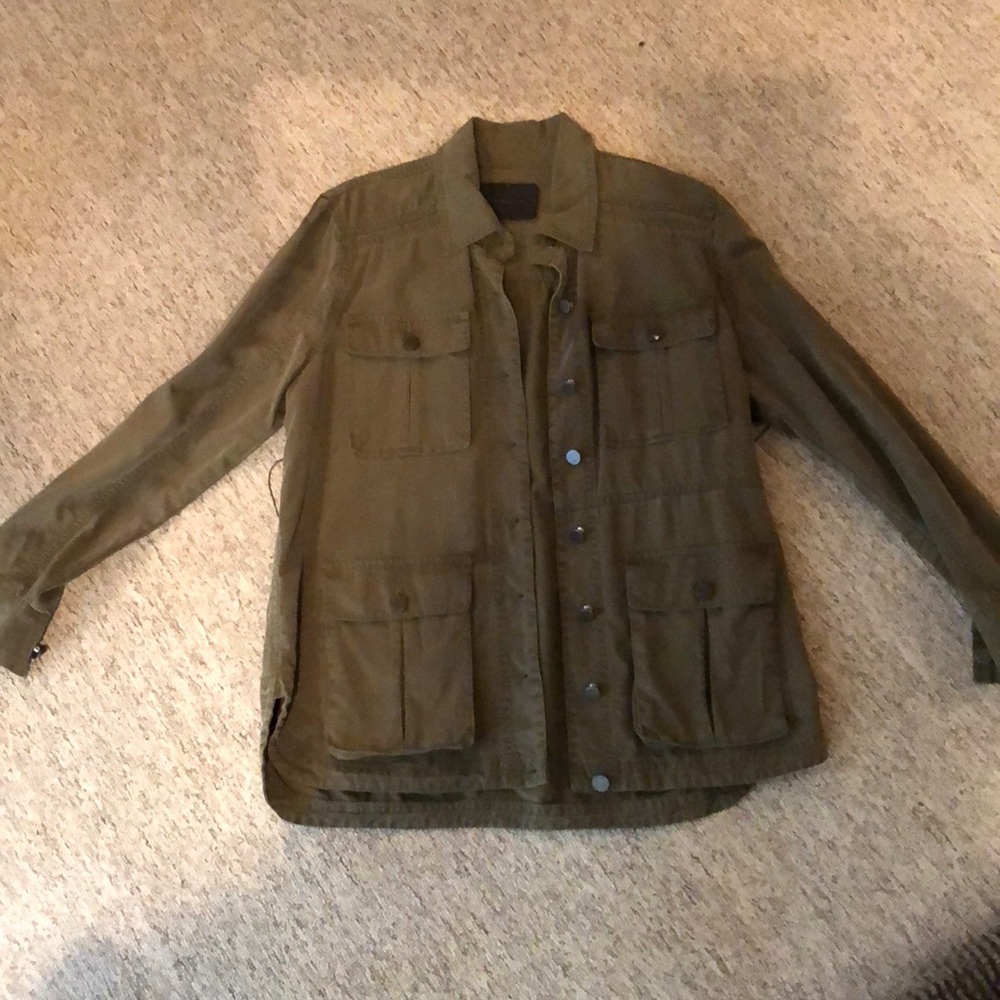 Army green jacket
